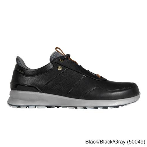 FootJoy Stratos Shoes 9.5 Black/Black/Gray (50049) XW - Fairway Golf