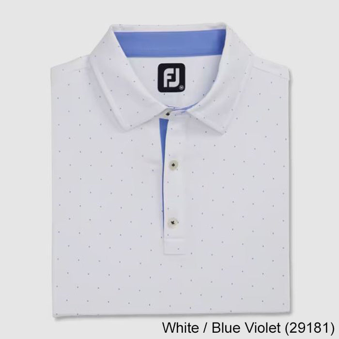 FootJoy Spot Print Lisle Self Collar