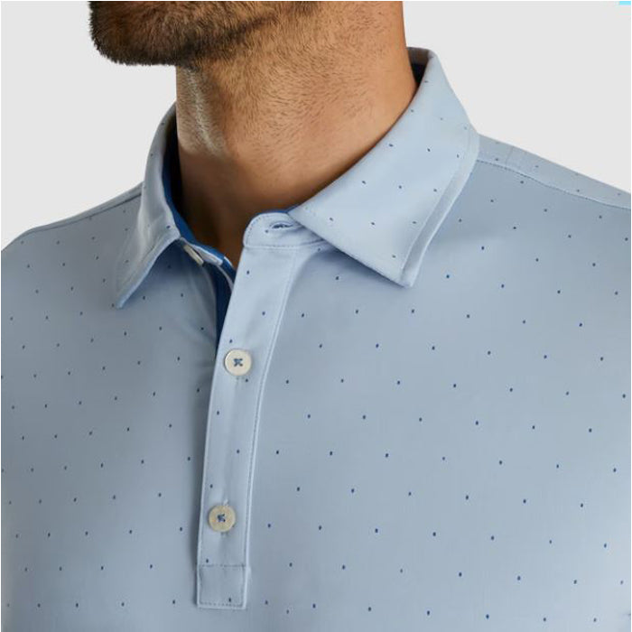 FootJoy Spot Print Lisle Self Collar