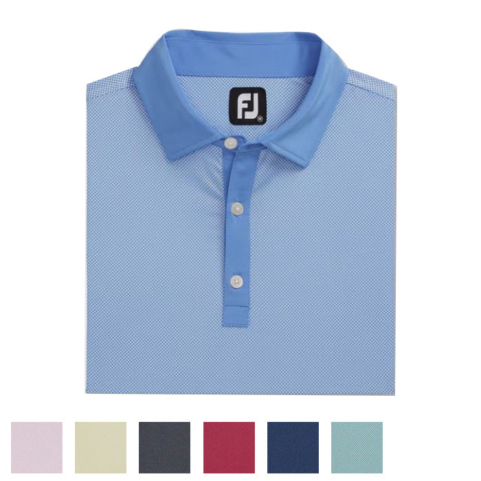 FootJoy Stretch Lisle Mini Check Print