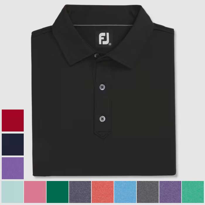 FootJoy Solid Lisle Set On Placket