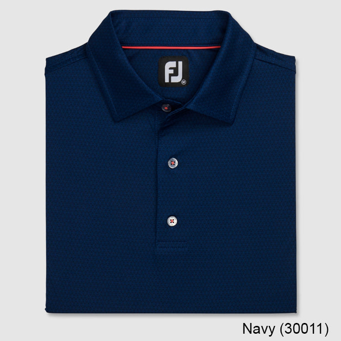 FootJoy Tonal Triangle Print Lisle Self Collar