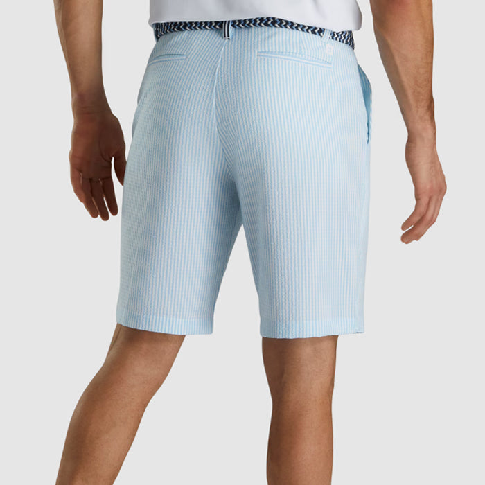 FootJoy Limited Edition Seersucker 10 Inch Inseam Stripe Shorts
