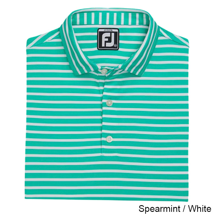 FootJoy Striped Pique Self Collar Junior