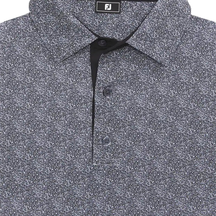 FootJoy Speckle Print Athletic Fit - Black/White
