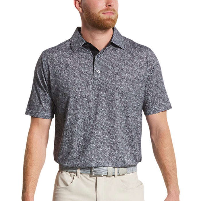 FootJoy Speckle Print Athletic Fit - Black/White