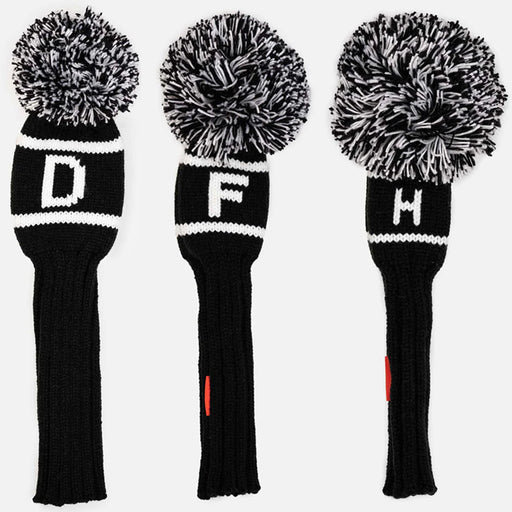 GHOST Black Knit Head Cover