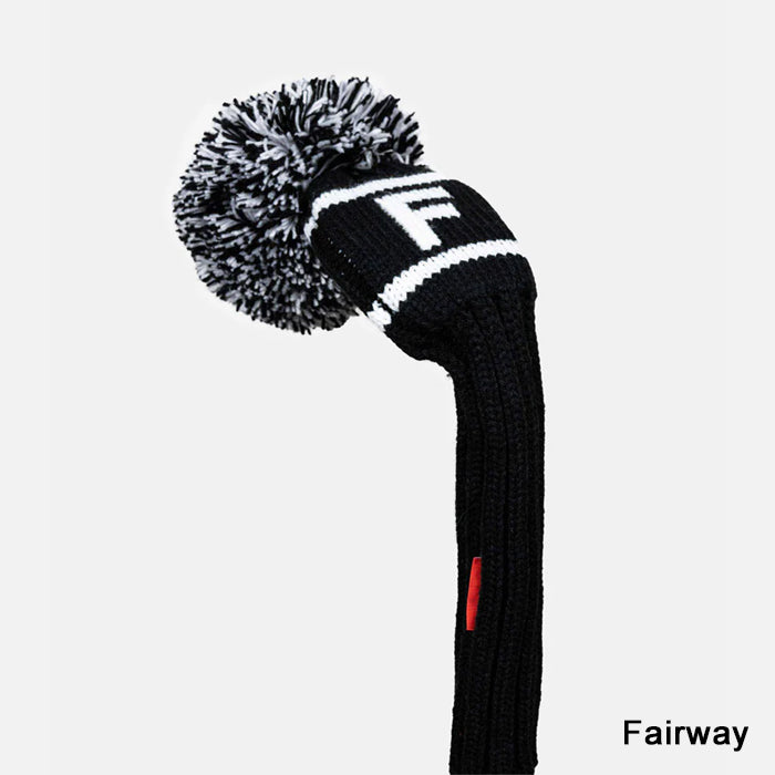 GHOST Black Knit Head Cover