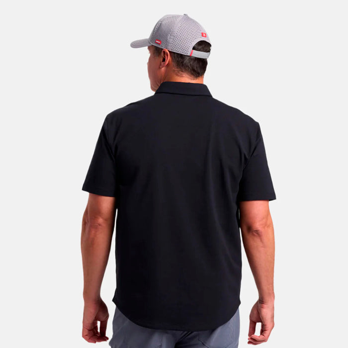 GHOST GOLF POLO - Black