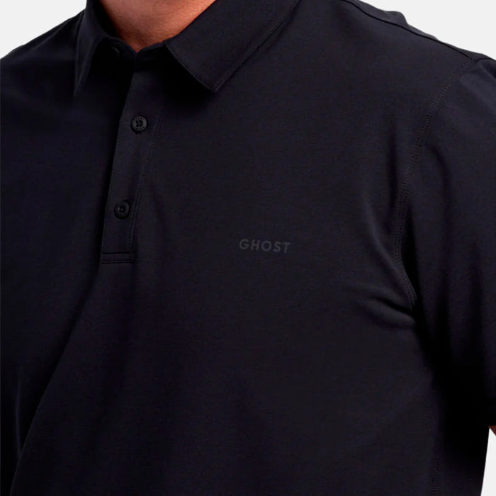GHOST GOLF POLO - Black