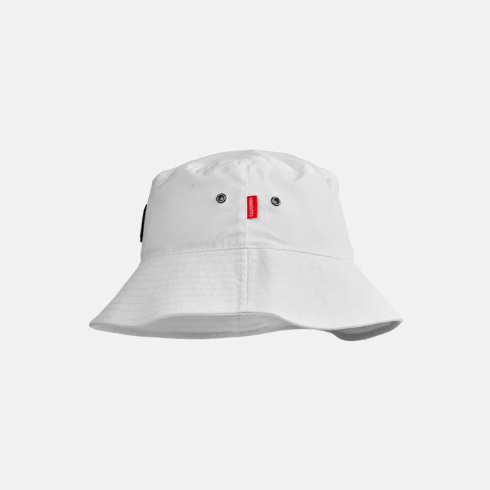 GHOST BUCKET HAT - White