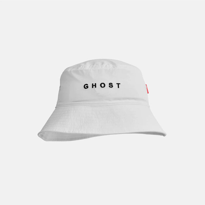 GHOST BUCKET HAT - White