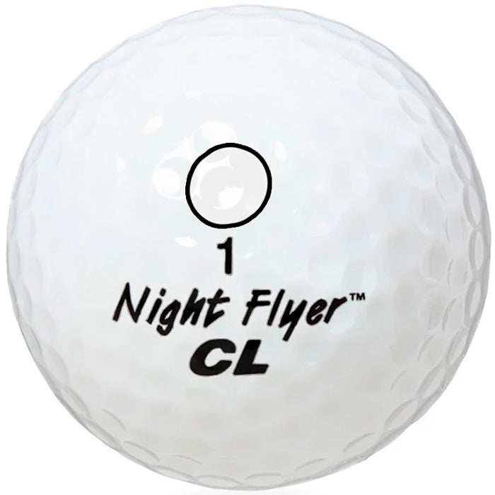 Night Flyer LED White Constant-On Golf Ball