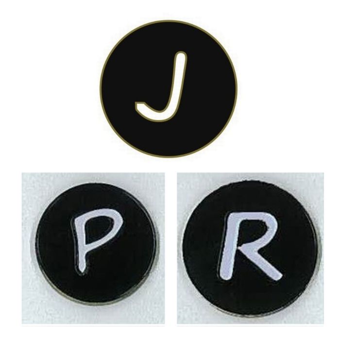 EverGolf Ball Marker - Letter