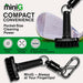 Grooveit miniG - Compact Dry Golf Brush - Black