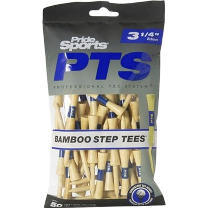 PrideSports PTS Bamboo Step Tee - 3 1/4 50 pack