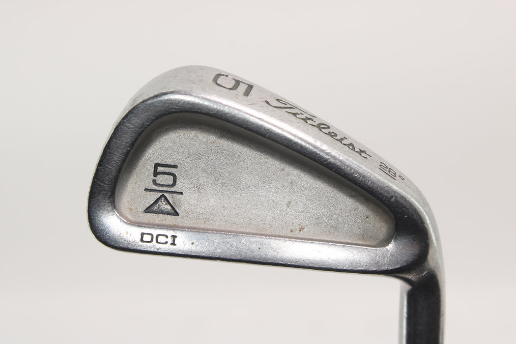 Titleist DCI Individual 5 Iron Right Handed with Graman Graphite Super Flex Pre-Owned