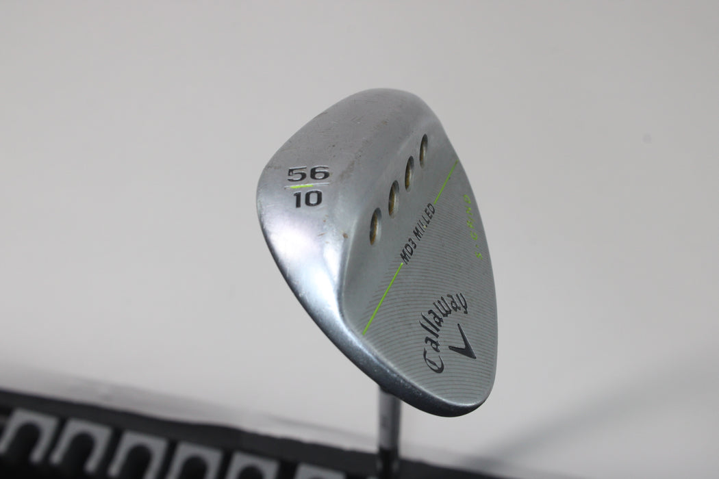 Callaway MD3 Milled Chrome S-Grind Wedge 56/10 (RH) Dynamic Gold 115/S300 Pre-owned