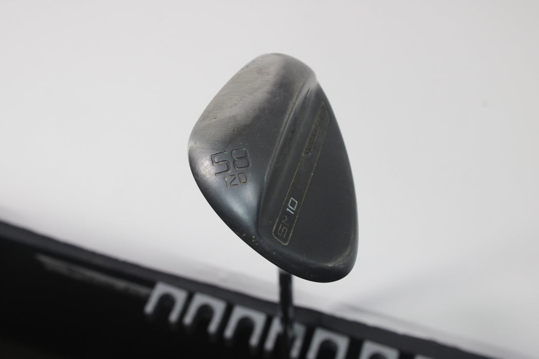 Titleist Vokey SM10 Jet Black Wedge(RH) 58/12D DGSteel Wedge Flex Pre-owned