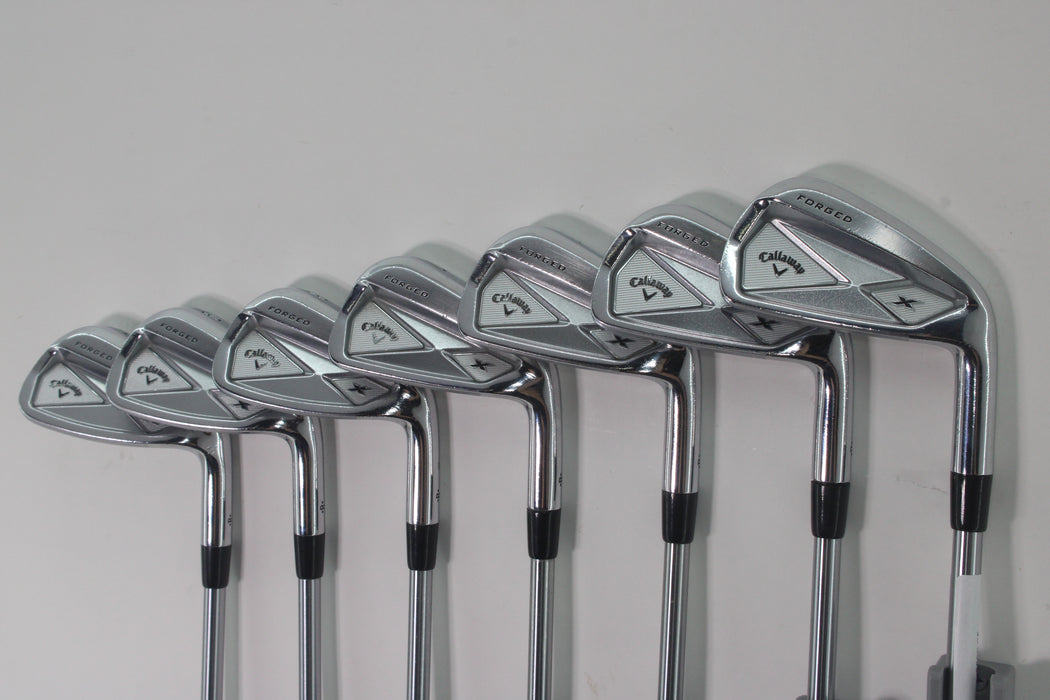 Callaway 2013 X Forged Iron Set (RH) 4-PW Project X PXi/6.0(S) Pre-owned