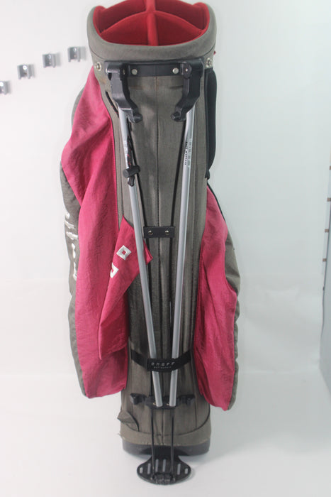 ONOFF Golf Stand Bag Pre-Owned Grey/Red Pre-Owned