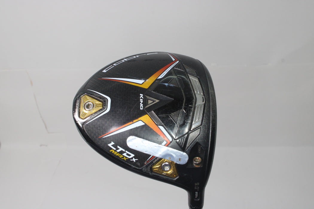 Cobra LTDx Max Driver RH 9.0 HZRDUS Smoke Blue RDX 60 6.0/S Pre-owned