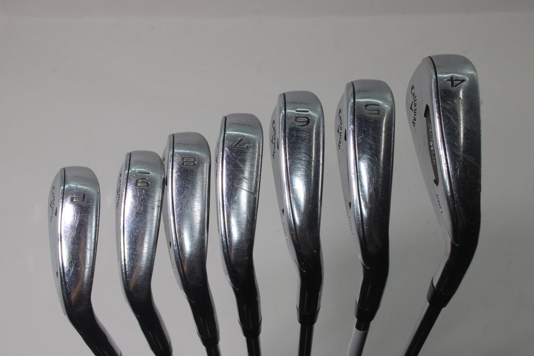 Callaway Rogue ST Pro Irons RH 4-9P Dynamic Gold S300 Pre-owned