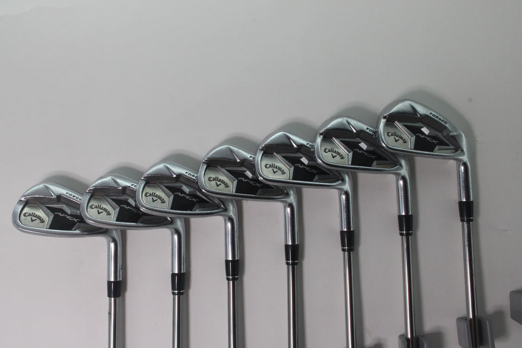 Callaway Apex Forged CF19 Irons (RH)4-PW Catalyst50/5.0 Pre-owned