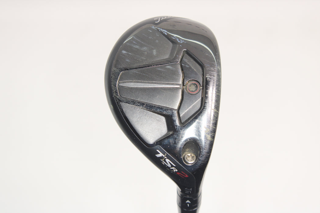 Titleist TSR2 4 Hybrid 21 Degrees with HZRDUS black 80 gram 6.0 Stiff Flex Pre-Owned