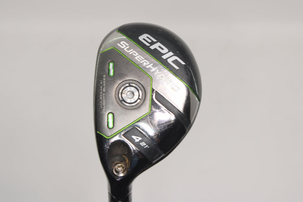 Callaway Epic Super Hybrid Left Handed 4 Hybrid with Tour AD DI HY-75 Regular Flex Pre-Owned