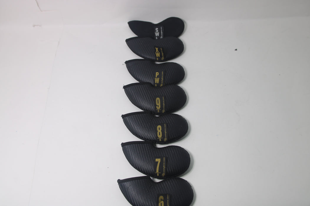 Club Golf Iron Head Covers 6-PW XW Pre-Owned