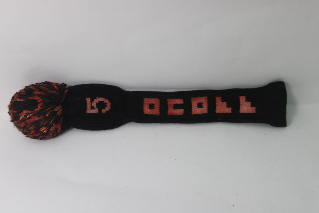ONOFF Black and Red 5 Wood sock Head Cover Pre-Owned