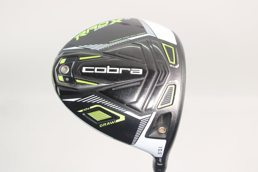 Cobra Rad Speed XD Driver Right Handed 10.5 Degree with EvenFlow Riptide CB 40gram 5.0 Regular Flex Pre-Owned