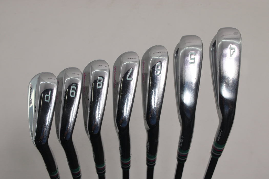 Mizuno Pro 223/221 Combo Set Right Handed 4-5(223) 6-PW(221 with KBS S-taper 120 Stiff Flex Shafts Pre-Owned