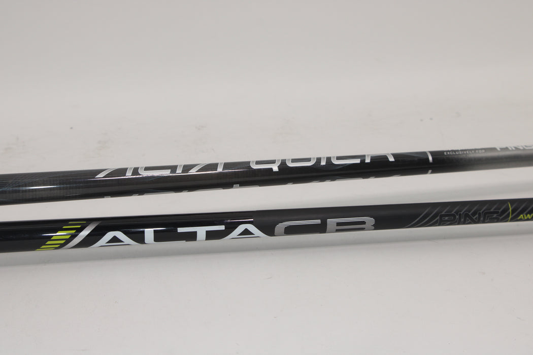 Ping G430 Irons Left Handed 5-9, W 5/6I: Alta CB AWT GR/Reg, 7-W:AltaQuick 45 Pre-Owned