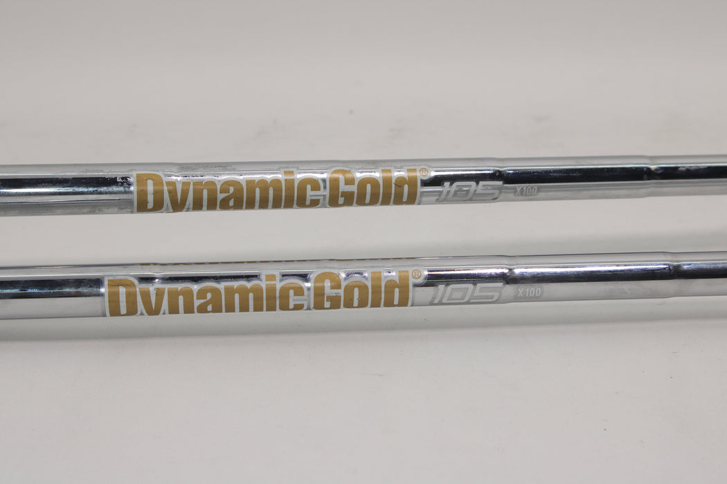 New Level 902-OS Irons Left Handed 5-PW with Dynamic Gold 105 X100 Pre-Owned