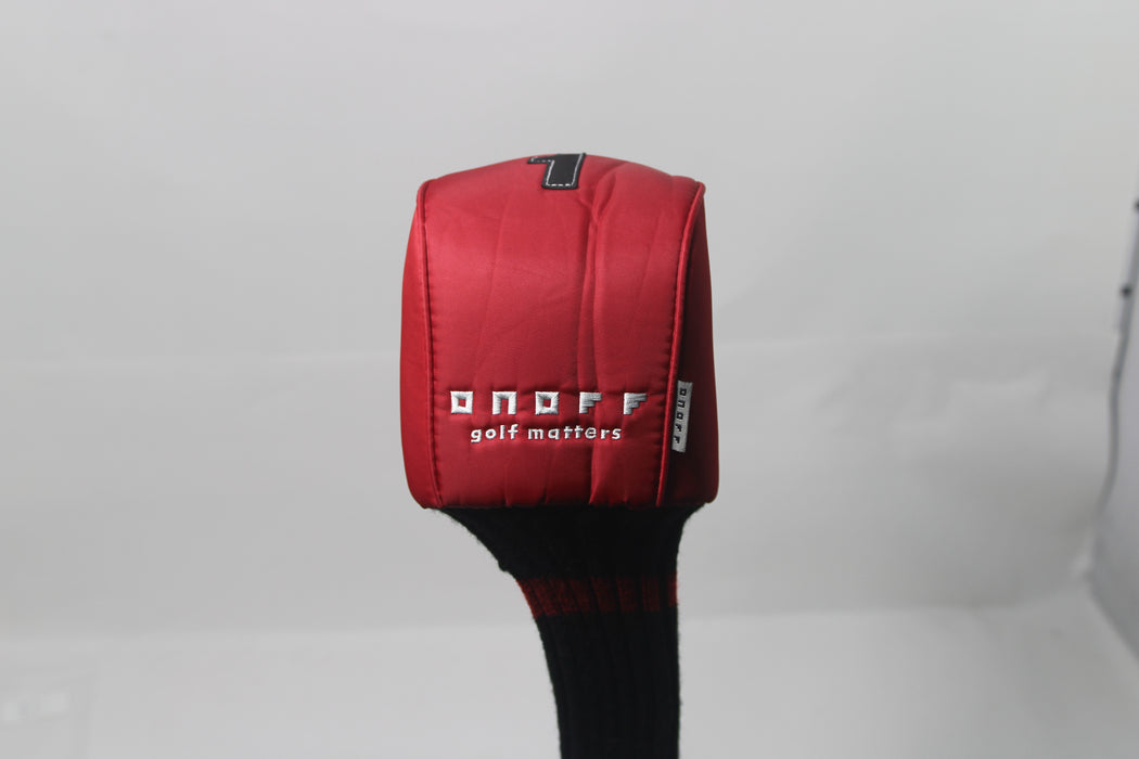 ONOFF golf matters Red And Black Driver Headcover Pre-Owned