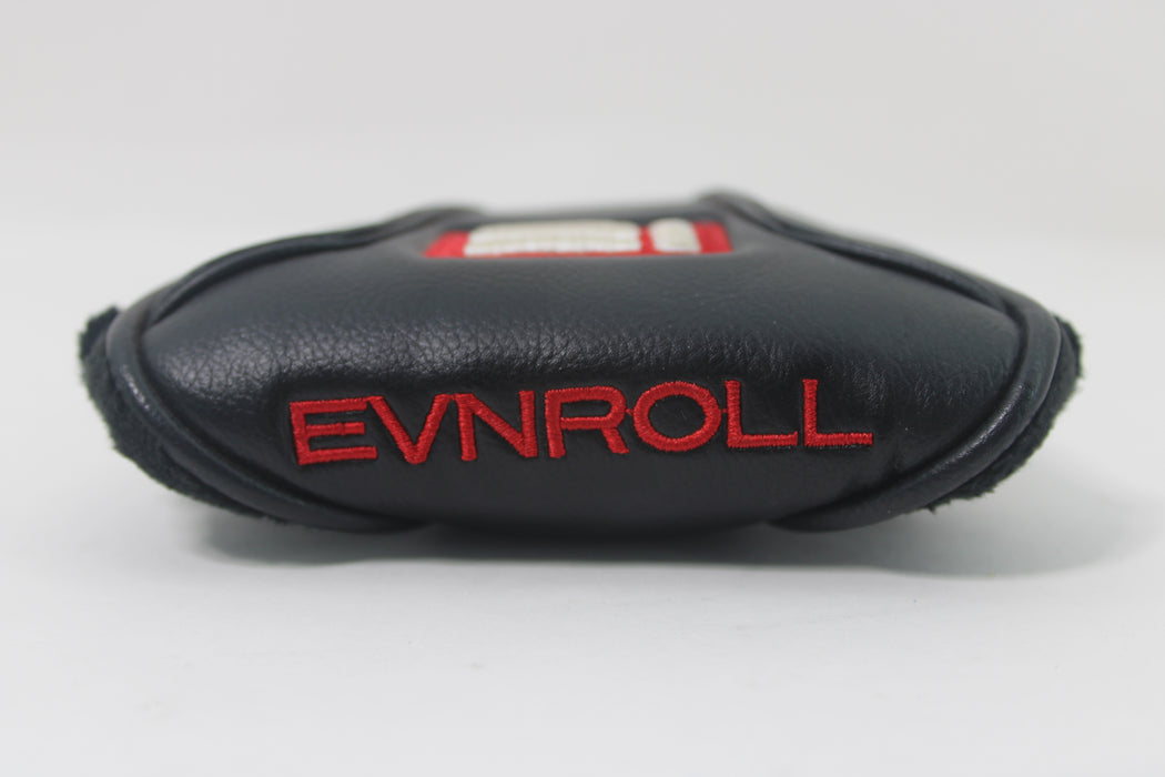 Evenroll Heel Shafted Putter Black And Red Head Cover Pre-Owned
