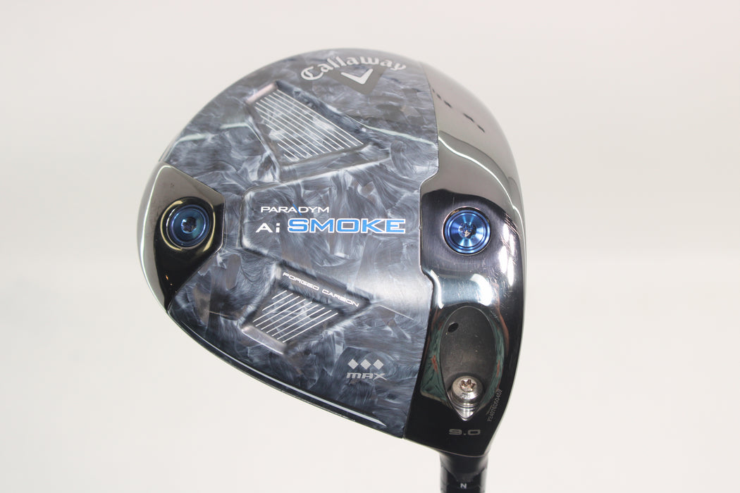 Callaway Paradym Ai Smoke Triple Diamond Max Driver Right Handed 9 Degree with Denali 60 Gram 6.0 Stiff Flex Pre-Owned