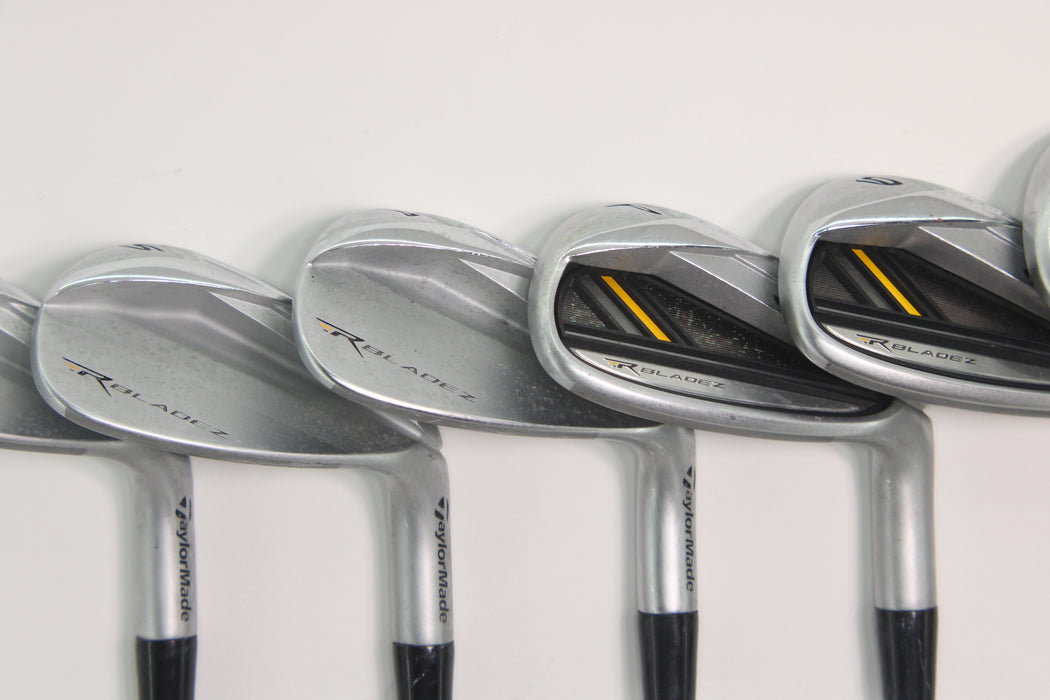 TaylorMade RocketBladez 2.0 Iron Set 5-PW,AW,SW,LW with Nippon NSPRO 950 Regular flex Pre-Owned