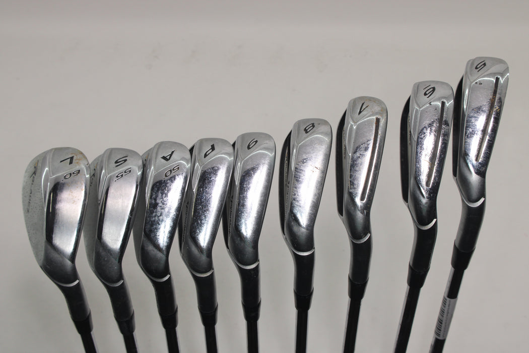 TaylorMade RocketBladez 2.0 Iron Set 5-PW,AW,SW,LW with Nippon NSPRO 950 Regular flex Pre-Owned