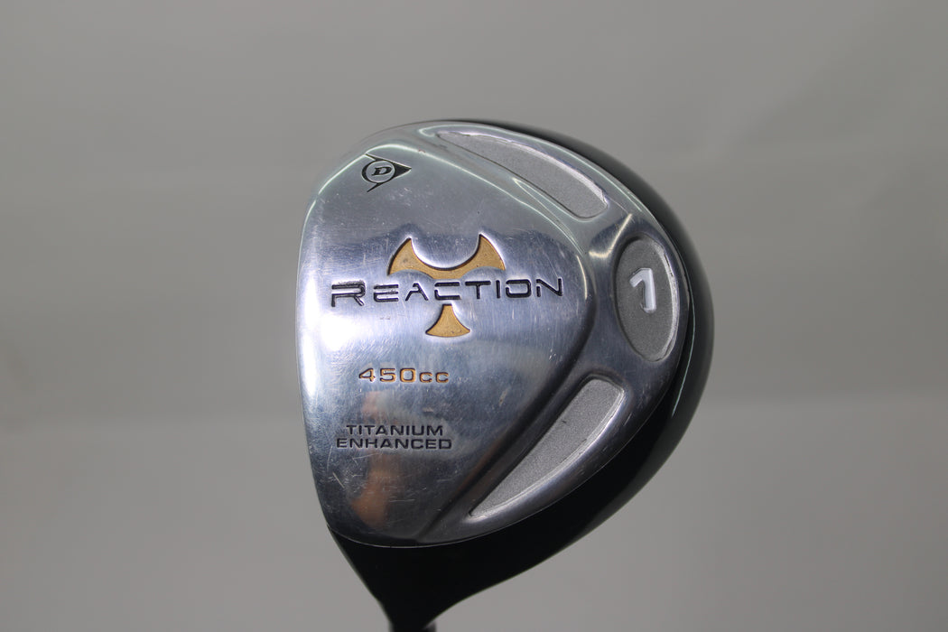 Dunlop Reaction DR,FW, Irons (LH) Combo 10pc set GR/Steel Pre-owned