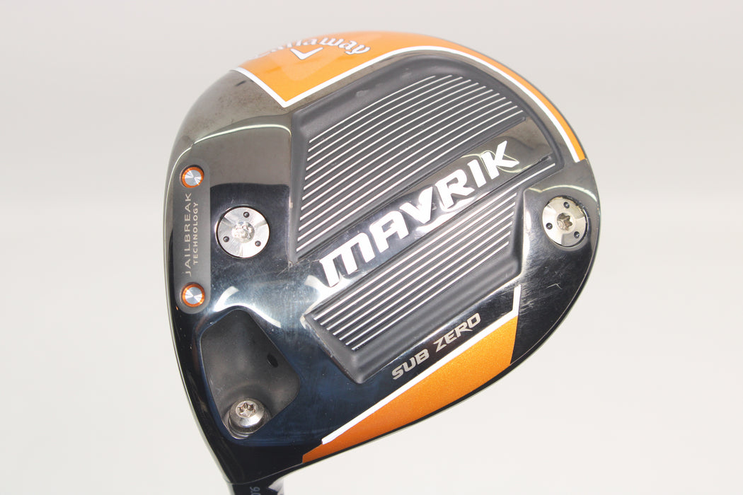 Callaway Mavrik Sub Zero LH 9.0 degree Tour AD SZ Type II SR Pre-Owned