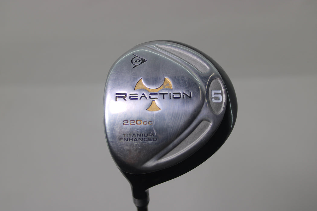 Dunlop Reaction DR,FW, Irons (LH) Combo 10pc set GR/Steel Pre-owned