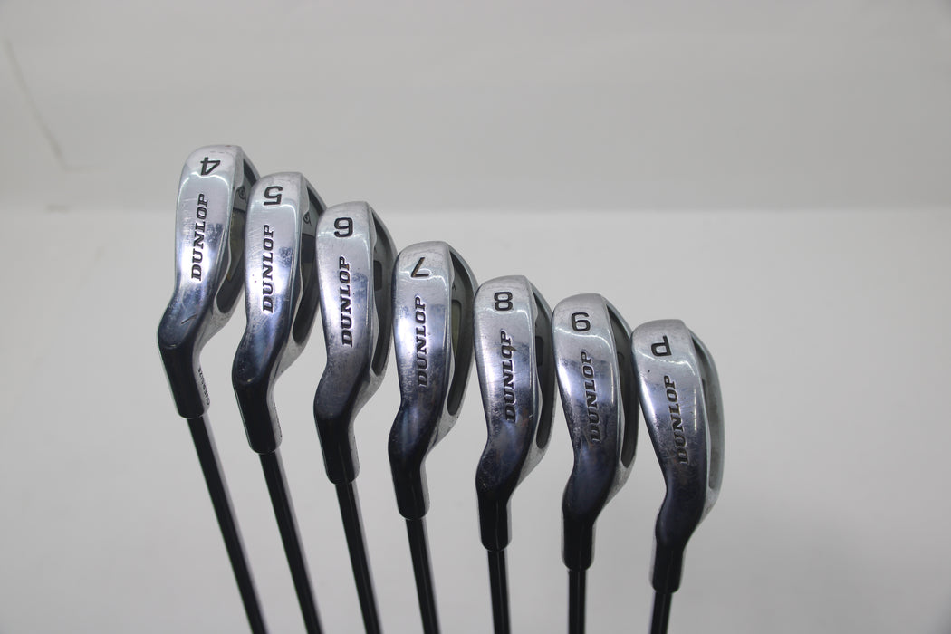 Dunlop Reaction DR,FW, Irons (LH) Combo 10pc set GR/Steel Pre-owned