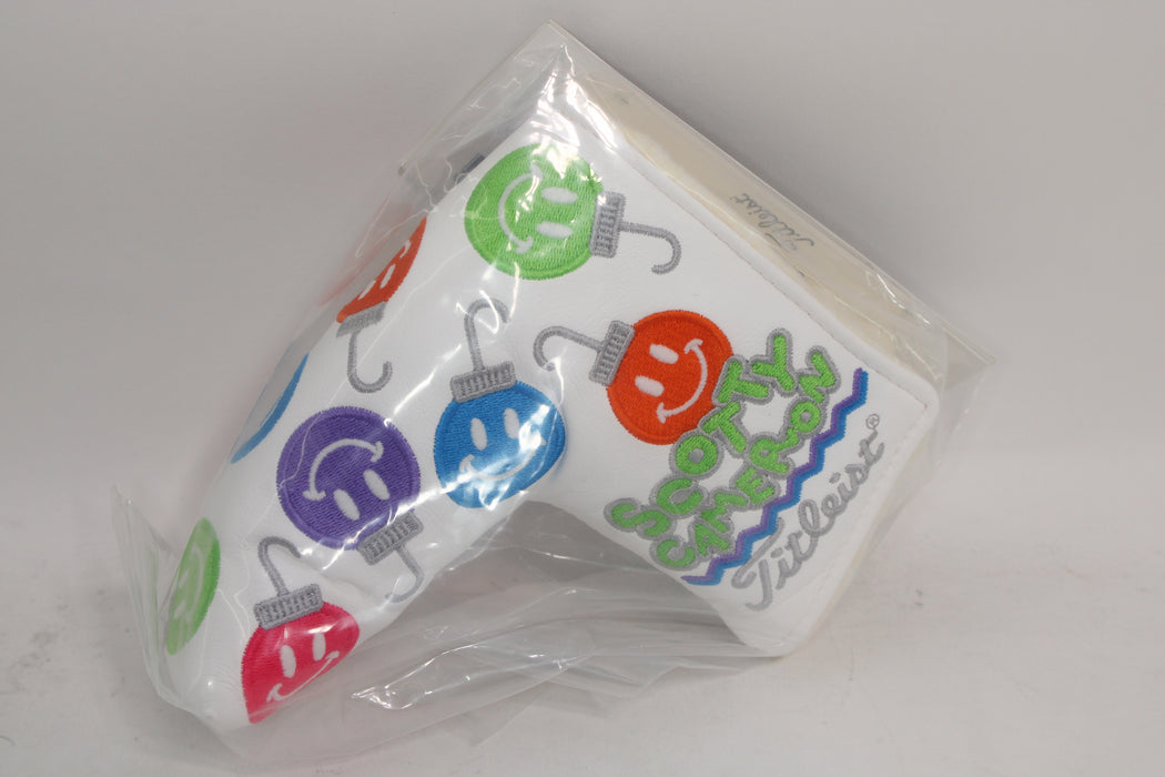 Scotty Cameron 2011 Happy Holidays Smiley Faces Headcover NIB