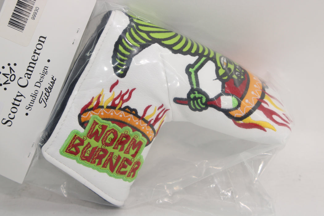Scotty Cameron 2012 CINCO DE MAYO WORM BURNER - WHITE Putter Headcover