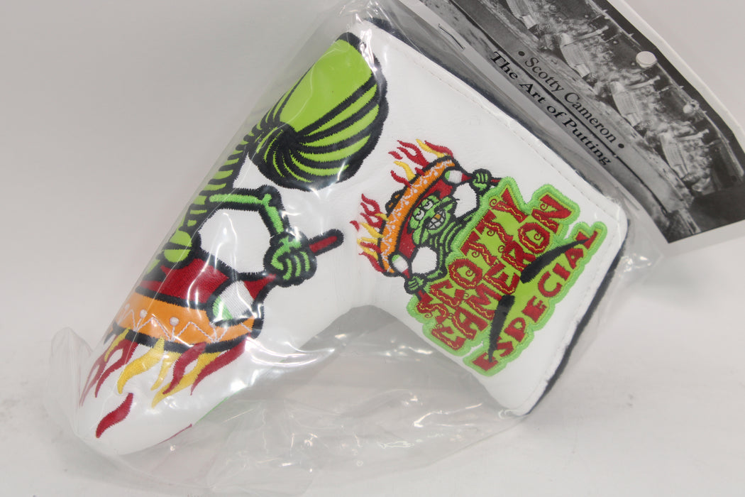 Scotty Cameron 2012 CINCO DE MAYO WORM BURNER - WHITE Putter Headcover