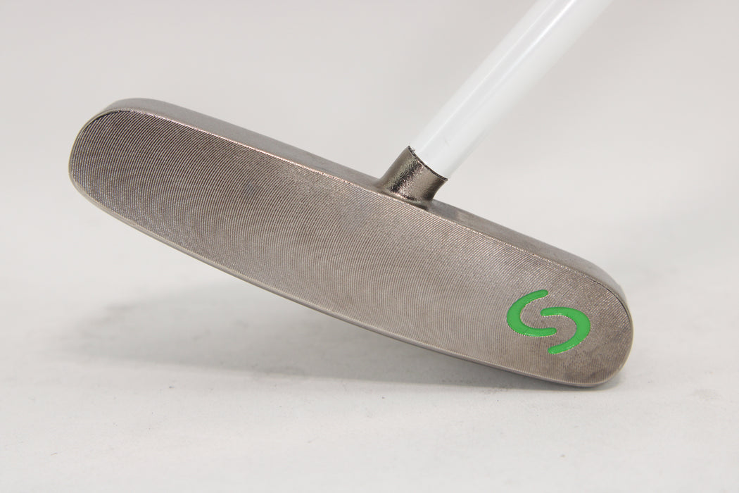 Heavy Putter H1 Mid Weight Putter Right Handed with KBS Tour Custom White Steel 35 Inch Pre-Owned
