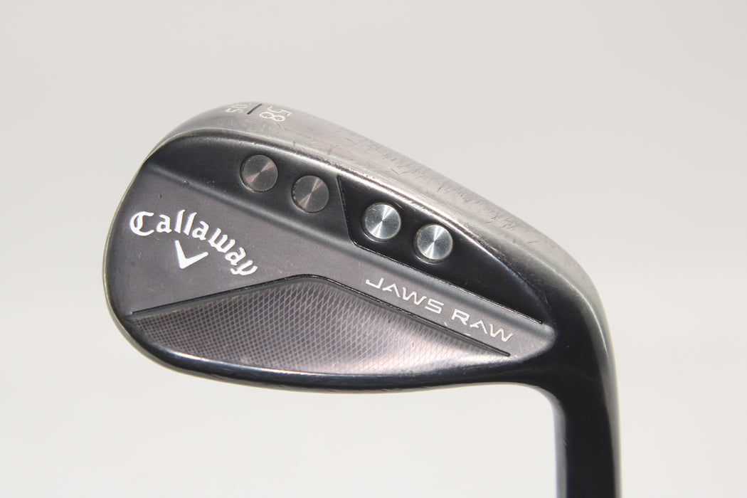 Callaway Jaws Raw Wedge Right Handed 58 Degree 10 Bounce S Grind with Dynamic Gold Spinner 115 Tour Issue Wedge Flex Shaft  Pre-Owned